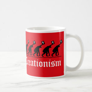 Te slechte creationists evolueren niet! koffiemok