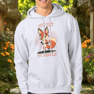 Te slordig om te hanteren! - Cunning Fox Hoodie