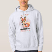 Te slordig om te hanteren! - Cunning Fox Hoodie (Voorkant)