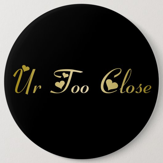 Te sluiten UR Ronde Button 6,0 Cm (Voorkant)