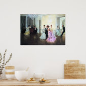 Te snel door James Tissot Poster (Keuken)