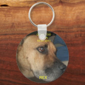 Te snel gegrepen sleutelhanger (Voorkant)