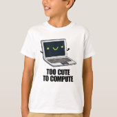 Te snel om te berekenen hoe grappige notebookcompu t-shirt (Voorkant)