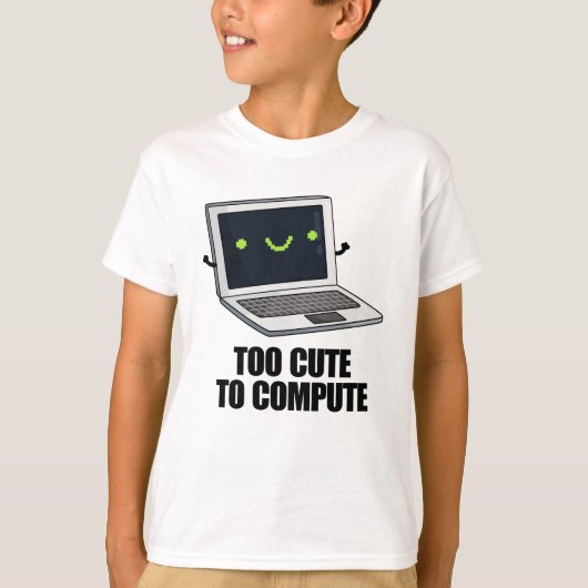 Te snel om te berekenen hoe grappige notebookcompu t-shirt (Voorkant)