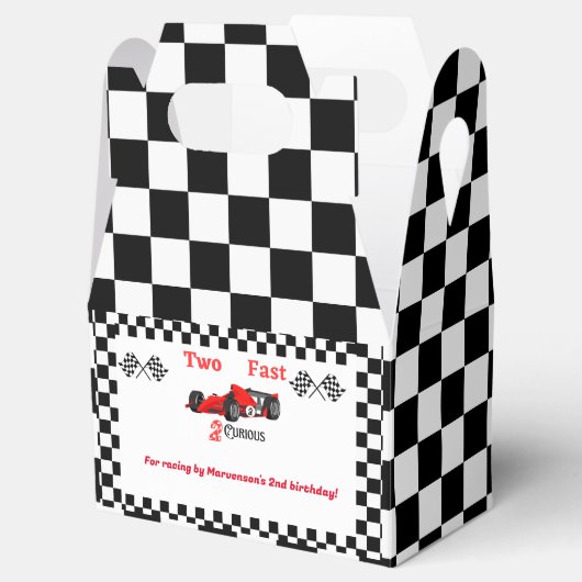 Te snel opgroeien, racebroedfeest bedankdoosjes (Geopend)