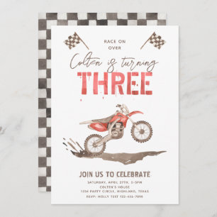 Te snelle uitnodiging van de Dagen   3e verjaardag