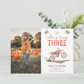 Te snelle uitnodiging van de Dagen | 3e verjaardag (Staand voorkant)