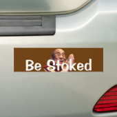 Te stoppen bumpersticker (Op auto)