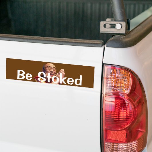 Te stoppen bumpersticker (Op Truck)