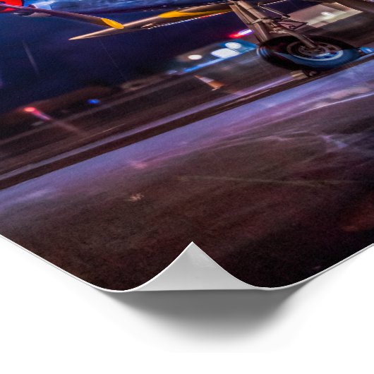 Te stormachtig om te vliegen poster (Hoek)