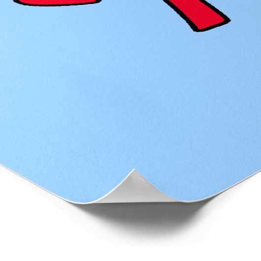 Te stoutmoedig voor wetenschap poster (Hoek)