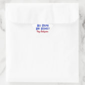 Te stoutmoedig voor wetenschap ster sticker (Tas)
