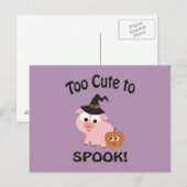 Te stuiten op een spektakje van Halloween Briefkaart (Voorkant / Achterkant)