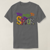 Te stuiten op spektakel met Vibes Spooky Season Fu T-shirt (Design voorkant)