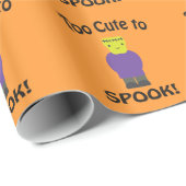 Te stuiten op Spook - Frankenstein Cadeaupapier (Rol Hoek)