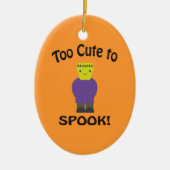 Te stuiten op Spook - Frankenstein Keramisch Ornament (Voorkant)