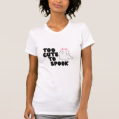 Te stuiten op Spook Halloween T-Shirt (Voorkant)