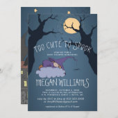 Te stutten naar Spook | Cute Little Witch Baby sho (Voorkant / Achterkant)