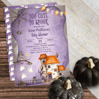 Te stutten naar Spook Halloween Baby shower