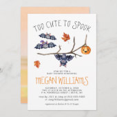 Te stutten naar Spook | Kute Little Bats Baby show (Voorkant / Achterkant)