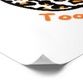 Te stutten naar Spook Poster (Hoek)