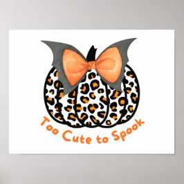 Te stutten naar Spook Poster