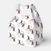 Te stutten naar Spook Waterverf vleermuizen kinder Bedankdoosjes (Achterkant)