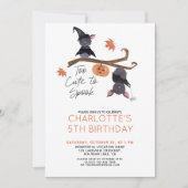 Te stutten naar Spook Waterverf vleermuizen kinder Kaart (Voorkant)