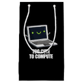 Te stutten om grappige computer te berekenen, donk klein cadeauzakje (Voorkant)