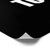 Te stutten om grappige computer te berekenen, donk poster (Hoek)