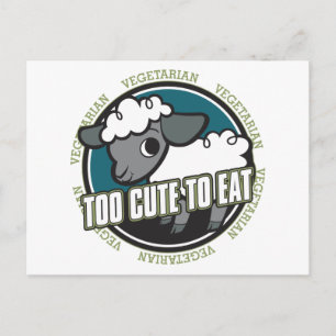 Te stutten om te eten briefkaart
