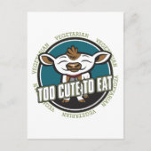 Te stutten om te eten briefkaart (Voorkant)