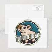 Te stutten om te eten briefkaart (Voorkant / Achterkant)
