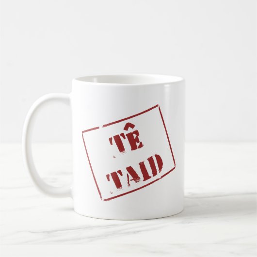 Te Taid (Welsh) Koffiemok (Links)
