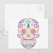 tê te_mort_celtique briefkaart (Voorkant / Achterkant)