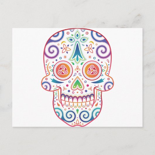 tê te_mort_celtique briefkaart (Voorkant)