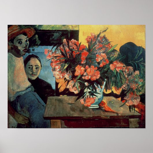 Te Tiare Farani, 1891 Poster (Voorkant)