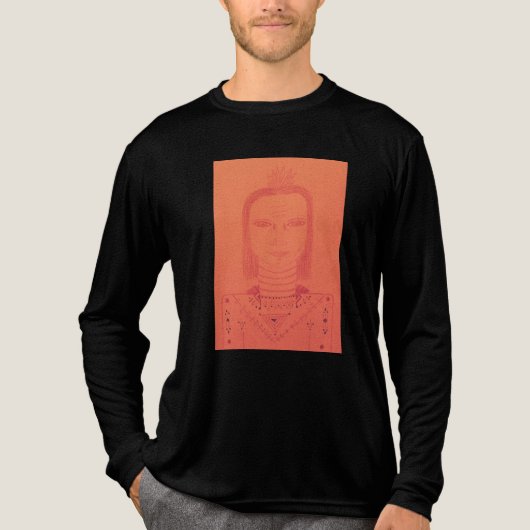 Te Tri-Blend Shirt (Voorkant volledig)