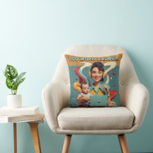 Te veel arbeid - retro feministisch satire ontwerp