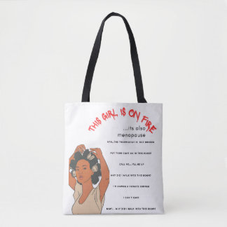 Te veel bagage meenemen! tote bag