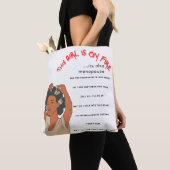 Te veel bagage meenemen! tote bag (Dichtbij)