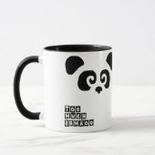 Te veel bamboe! Mok Panda (Links)