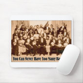 Te veel banjos Mousepad Muismat (Met muis)