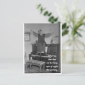 Te veel bekertjes koffie-Briefkaart Briefkaart (Staand voorkant)