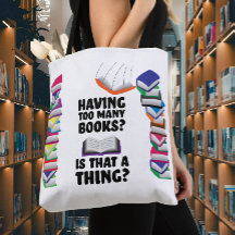 Te veel boeken, is dat iets?