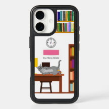 Te Veel Boeken Kat OtterBox Hoesje