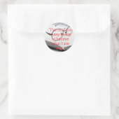 te veel boeken lezen ronde sticker (Tas)