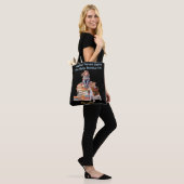 Te veel boeken of Beagles Tote Bag (Op model)