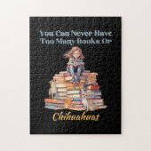 Te Veel Boeken of Chihuahuah's Legpuzzel (Verticaal)