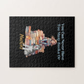 Te Veel Boeken of Husky's Legpuzzel (Horizontaal)